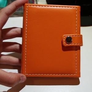 Orange picture holder